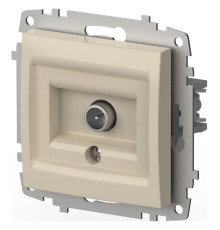 ТВ-розетка проходная без рамки Elbi Eleсtriс Zena Vega 609-010300-272