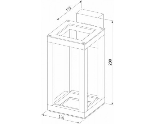 Светильник на штанге Elektrostandard Frame a051855