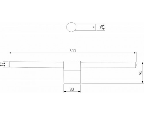 Подсветка для картины Elektrostandard Luar a062889