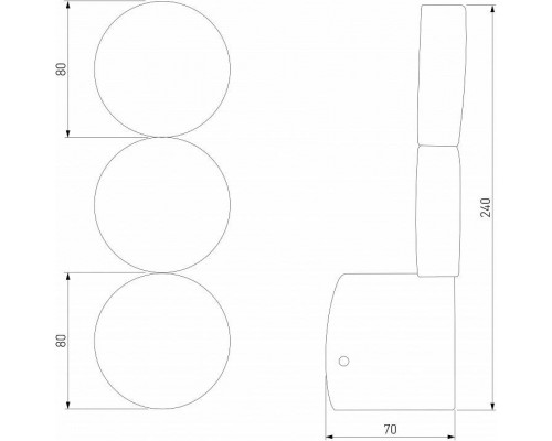 Накладной светильник Elektrostandard Brioni a064594