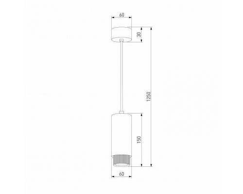 Подвесной светильник Elektrostandard Nubis a064793