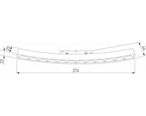 Встраиваемый светильник Elektrostandard Slim Magnetic a066514