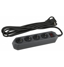 Удлинитель с выключателем Эра  USF-M-4es-1.5m-B