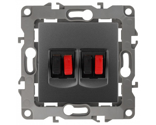 Розетка акустическая без рамки Эра Эра 12 12-3112-12