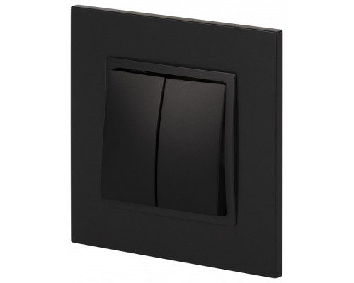 Переключатель двухклавишный без рамки Эра Эра Elegance 14-1106-05