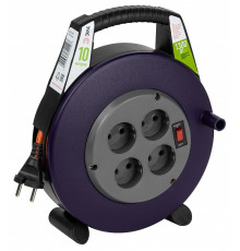 Удлинитель с выключателем Эра  BPx-4-2x0,75-10m