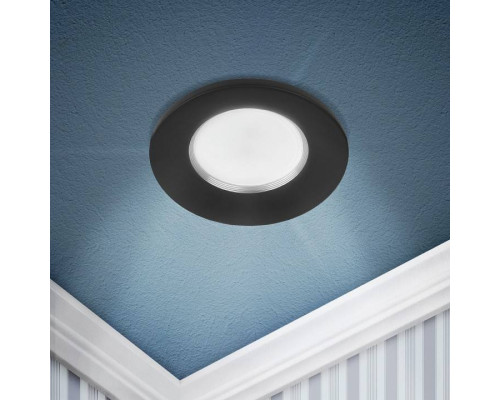 Встраиваемый светильник Эра KL107 BK/SL Б0061098