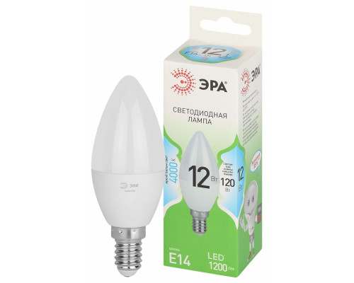 Лампа светодиодная Эра Green Line LED B35-12W-840-E14 GL