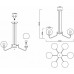 Подвесная люстра EVOLUCE Scorze SLE1097-303-06