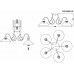 Люстра на штанге EVOLUCE Ciolla SLE120402-05