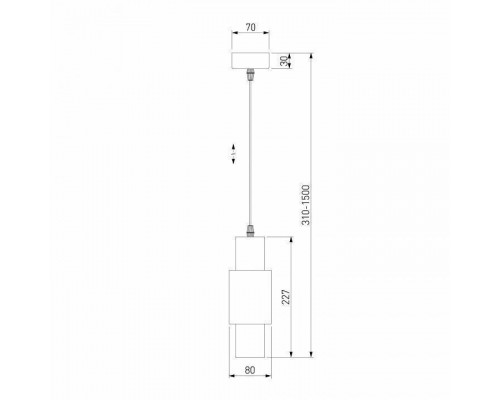 Подвесной светильник Eurosvet Bento 50204/1 LED