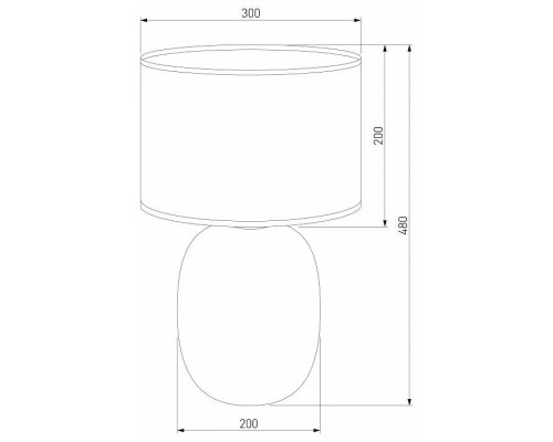 Настольная лампа декоративная TK Lighting Melody 5985