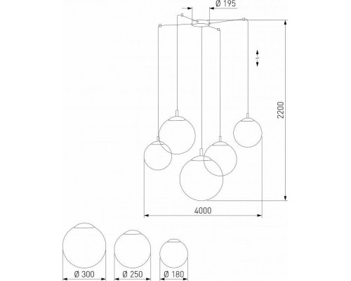 Подвесная люстра TK Lighting Esme 4791 Esme