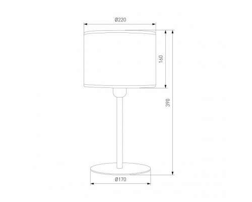 Настольная лампа декоративная TK Lighting Juta 5552 Juta