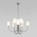 Подвесная люстра Eurosvet Abbey 60164/10 никель Smart