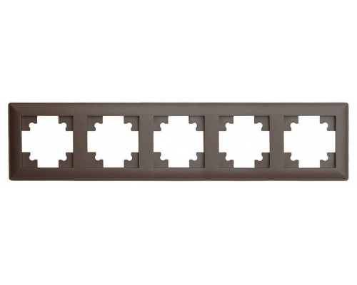 Рамка на 5 постов Stekker PFR00-7005-04 39821