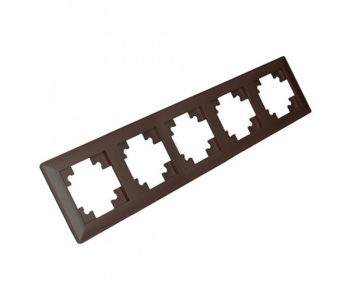 Рамка на 5 постов Stekker PFR00-7005-04 39821