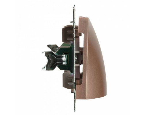 Розетка для вывод кабеля без рамки Stekker Катрин 49467