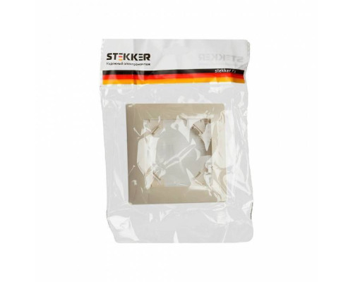 Рамка на 1 пост Stekker Эрна Элегант 49666