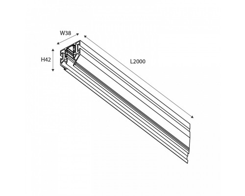 Трек встраиваемый Favourite Logica 1014-TB-200
