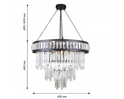 Подвесная люстра Favourite Preston 4731-12P