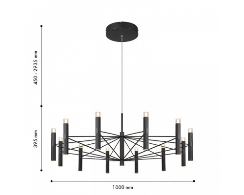 Подвесная люстра Favourite Blick 4758-12P