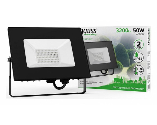 Светильник настенно-потолочный Gauss Elementary 613100650