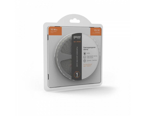 Лента светодиодная Gauss Basic BT050