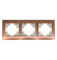 Рамка на 3 поста Gusi Electric BRAVO С1030-038