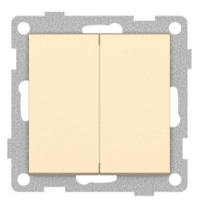 Выключатель двухклавишный без рамки Gusi Electric UGRA С11В2-027