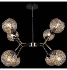 Люстра на штанге ILLUMICO  IL0268-8PSQ-79 BK AB