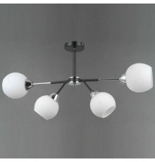 Люстра на штанге ILLUMICO LIBRA IL0715-4CSQ-24 BK CR LIBRA