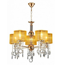 Подвесная люстра ILLUMICO  IL6219-5P-27 GD