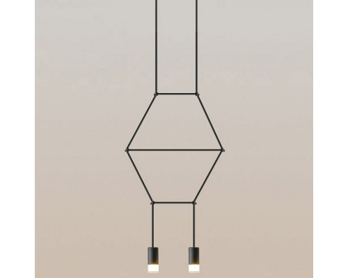Подвесной светильник Imperiumloft Via Wireflow polyhedral Via01