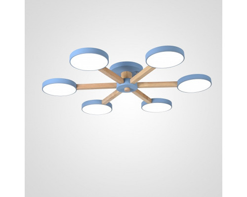 Люстра на штанге Imperiumloft TURNA Blue TURNA01