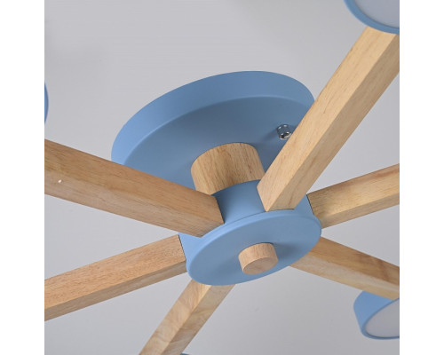 Люстра на штанге Imperiumloft TURNA Blue TURNA01