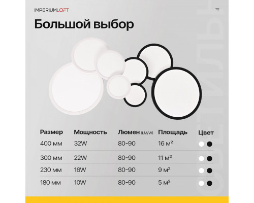 Накладной светильник Imperiumloft  Slim01