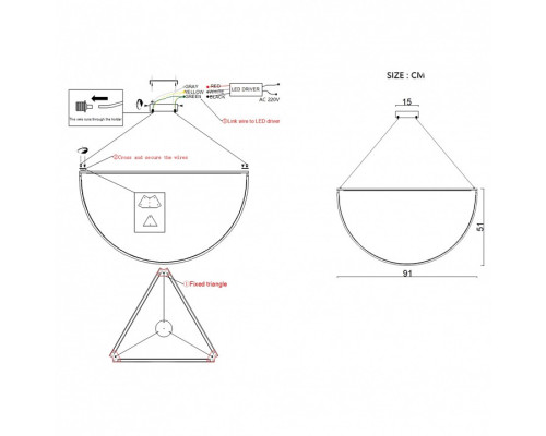 Подвесной светильник Imperiumloft SOLANA solana-light01