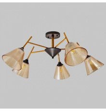 Люстра на штанге Imex MD.4250 MD.4250-5-S-COP+BK