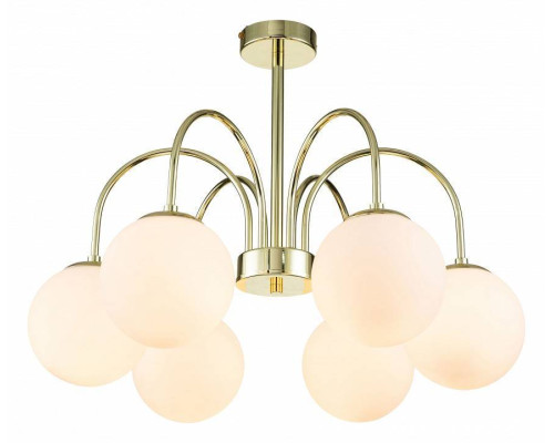 Люстра на штанге Indigo Voga 13017/6R Gold