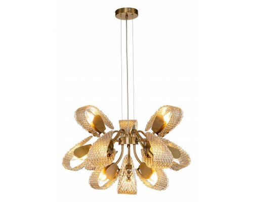 Подвесная люстра Indigo Fless 11033/12P Amber
