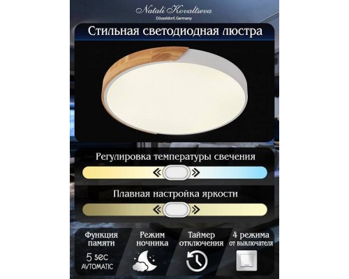 Накладной светильник Natali Kovaltseva Scandinavian LED LAMPS 81182