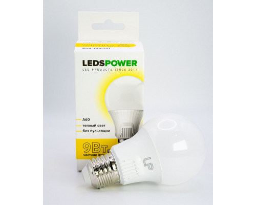 Лампа светодиодная LEDS POWER A60 006581