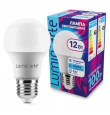 Лампа светодиодная Luminarte  E27 12Вт 6500K LSTD-A60-12W6KE27