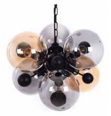 Подвесная люстра LUMINA DECO Afrodis LDP 1138-6 AMB+GY