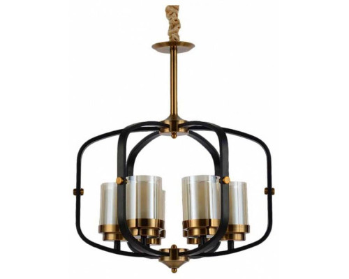 Подвесная люстра Lumina Deco Bonton LDP 1221-6 BK+MD