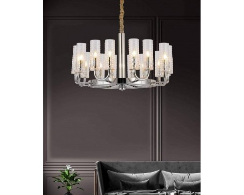 Подвесная люстра LUMINA DECO Donatti LDP 8011-16 CHR