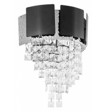 Накладной светильник LUMINA DECO MOLINA LDW 7045-2 BK+CHR