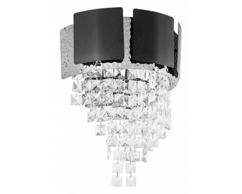 Накладной светильник LUMINA DECO MOLINA LDW 7045-2 BK+CHR