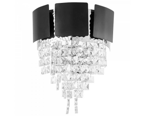 Накладной светильник LUMINA DECO MOLINA LDW 7045-2 BK+CHR